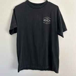 RVCA Men’s Shirt Black Size Medium